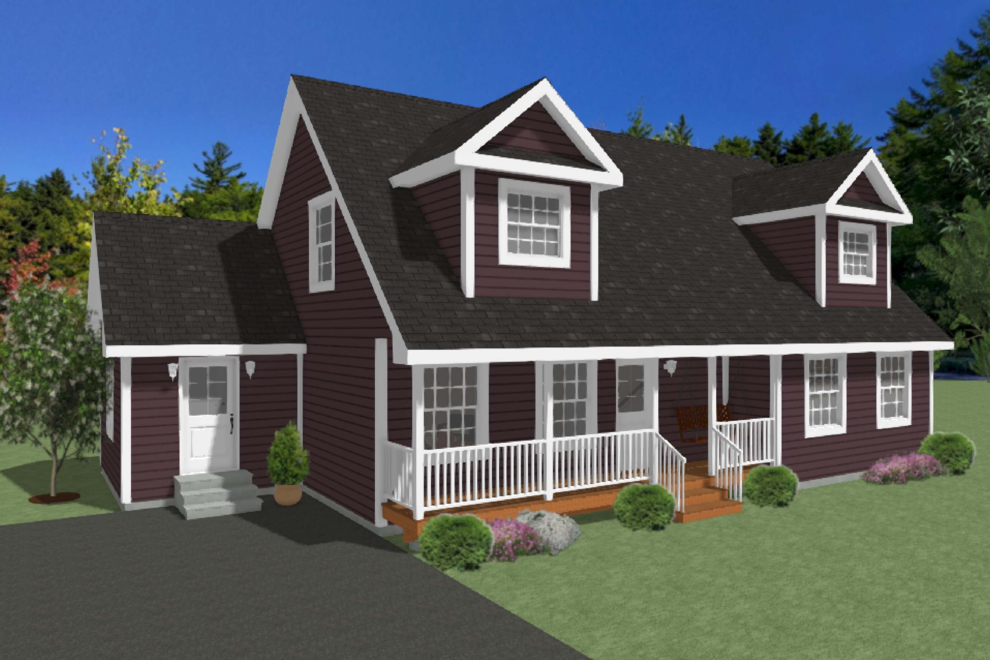 ML-303 | Traditional Home Plan | Maple Leaf Homes